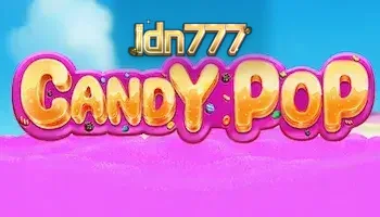 Tampilan visual slot Candy Pop dengan simbol permen berwarna-warni