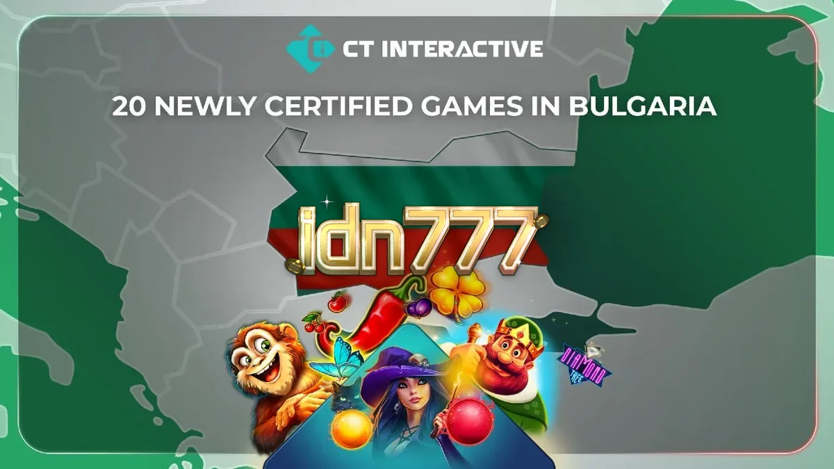 Deretan permainan slot baru dari CT Interactive yang kini tersedia di pasar Bulgaria.