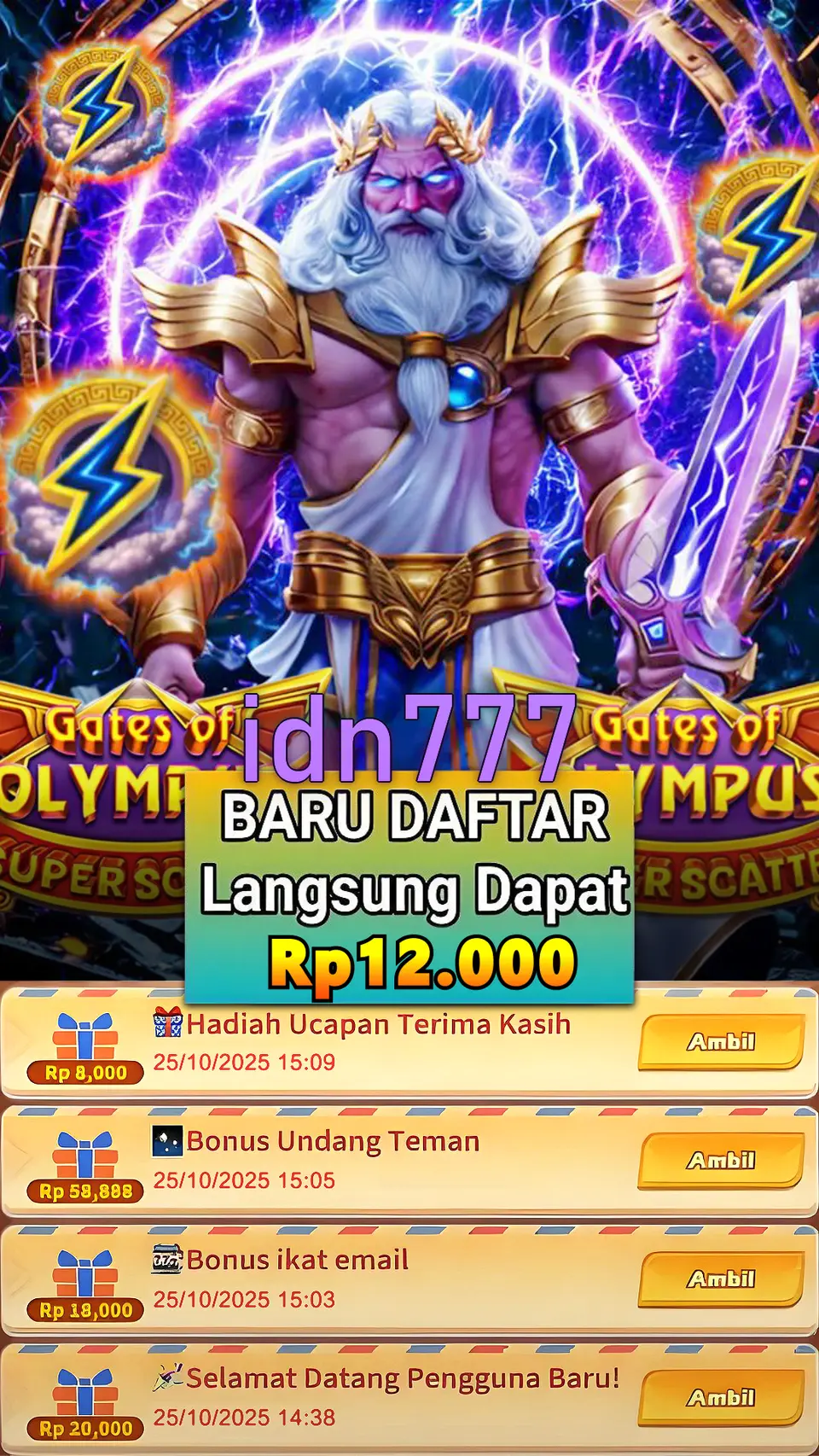idn777 Masuk