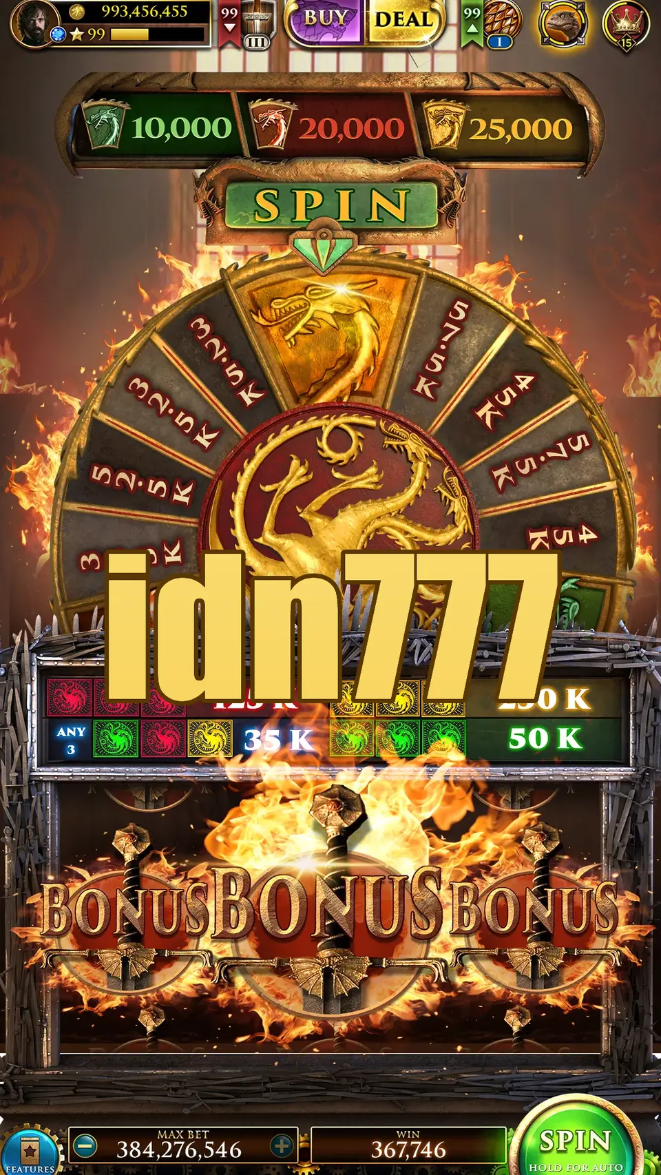 idn777 Tangkapan Layar - APK Resmi